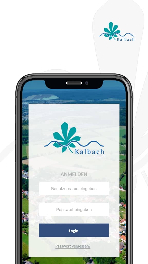 Kalbach App: Login